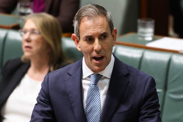 Treasurer Jim Chalmers.