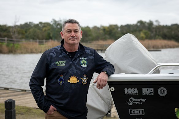 Veterans for Fishing president Chris McAleer says younger veterans prefer to get out from behind four walls.