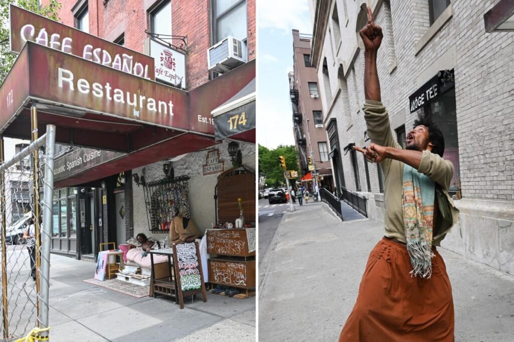 Exclusive | Tiger the twerking homeless man builds new sidewalk lair as girlfriend menaces locals Exclusive | Tiger the twerking homeless man builds new sidewalk lair as girlfriend menaces locals