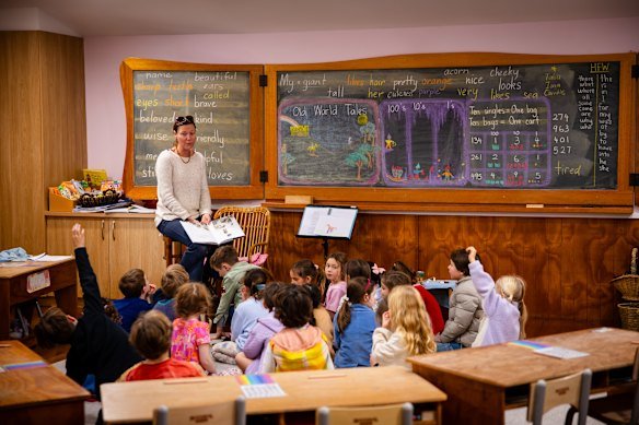 Central Coast Steiner School doesn’t allow screen use until year 5.