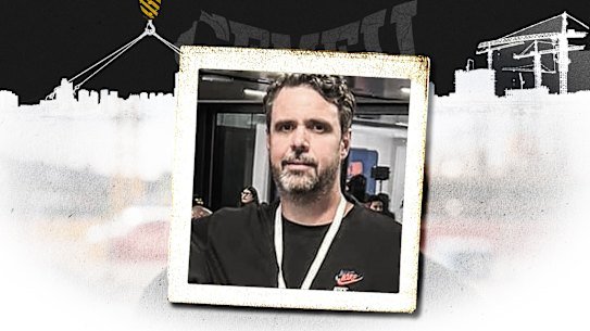 Former top CFMEU official Joe Myles.
