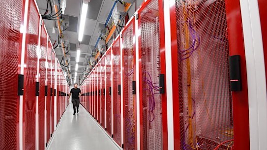 Australia’s data centre investment pipeline is estimated to be worth about $155 billion.