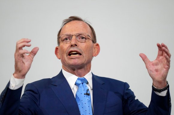 Former prime minister Tony Abbott has found jolly good chums among British conservative circles.