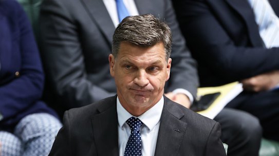 Opposition Leader Angus Taylor.