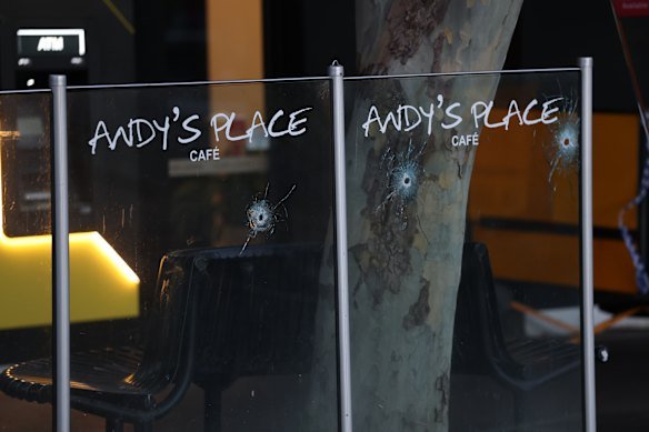 Andy’s Place was previously targeted. 