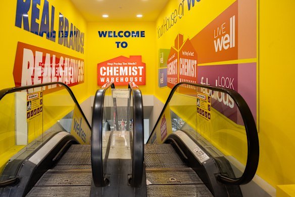 The majority of community pharmacies in Australia are owned by four big groups including Chemist Warehouse.