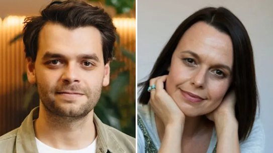 Luca Lavigne and Mia Freedman.