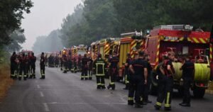 More than 250,000 people flee their homes in France and Spain as wildfires burn More than 250,000 people flee their homes in France and Spain as wildfires burn