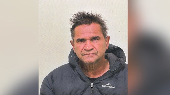 An undated image of Nicky Winmar supplied by the Bendigo Magistrates’ Court.