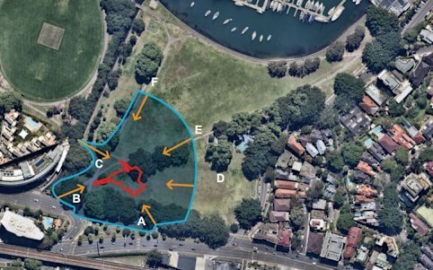 The youth recreation area occupies a strip of land amounting to just over 2 per cent of a 5.3-hectare park. 