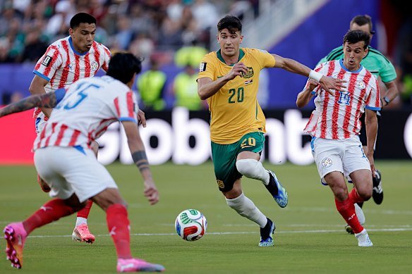 Volpato was one of the Socceroos’ breakout stars at the World Cup.