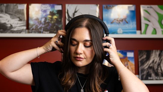Lily Wilson, 30, finds metalcore music to be therapeutic. 