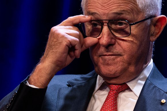 Malcolm Turnbull launched a scathing attack on Rupert Murdoch.