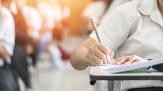 Last year about 300 NSW schools reported cheating offences for HSC school-based assesments.