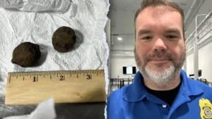 TSA officer sees alarming shapes on X-ray before stolen Civil War mystery unravels TSA officer sees alarming shapes on X-ray before stolen Civil War mystery unravels