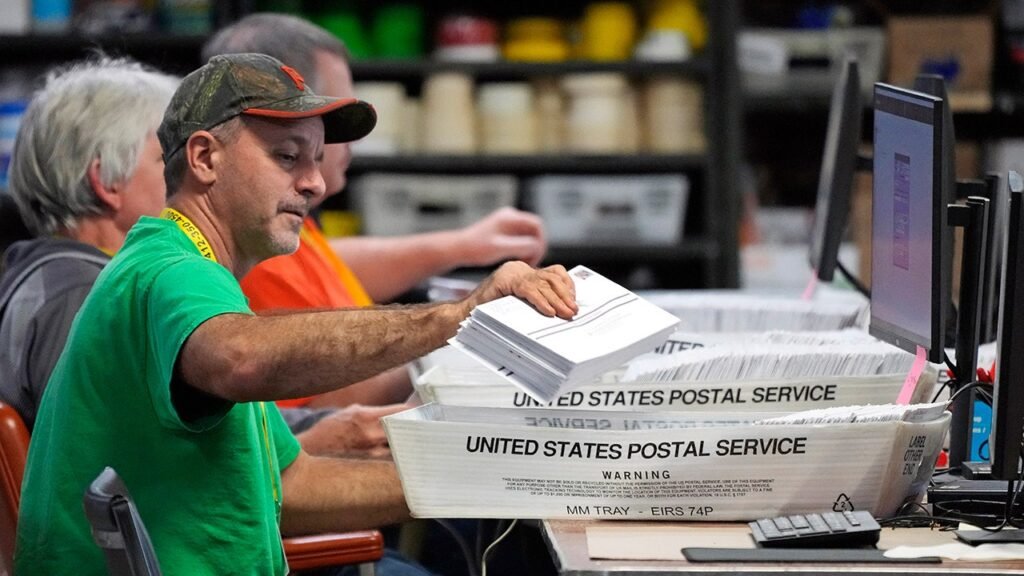 Federal appeals court rejects Trump bid to enforce mail ballot order ahead of midterm elections Federal appeals court rejects Trump bid to enforce mail ballot order ahead of midterm elections