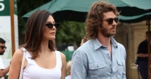 Andrew Garfield and Monica Barbaro Hold Hands During Rare Public Appearance at Wimbledon Andrew Garfield and Monica Barbaro Hold Hands During Rare Public Appearance at Wimbledon