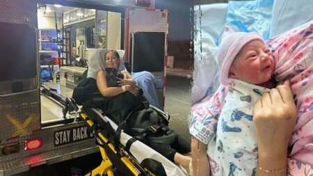 California mom welcomes baby in Jack in the Box parking lot after little girl couldn’t wait