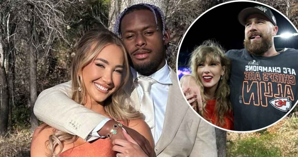Inside NFL Star Juju Smith-Schuster’s Wedding, Attended By Newlyweds Taylor Swift and Travis Kelce Inside NFL Star Juju Smith-Schuster’s Wedding, Attended By Newlyweds Taylor Swift and Travis Kelce