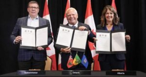 Ontario, Alberta push to advance 3,300 km east-west oil pipeline Ontario, Alberta push to advance 3,300 km east-west oil pipeline