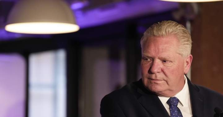 Protesters continue to target Doug Ford with rally outside premier’s Etobicoke office Protesters continue to target Doug Ford with rally outside premier’s Etobicoke office