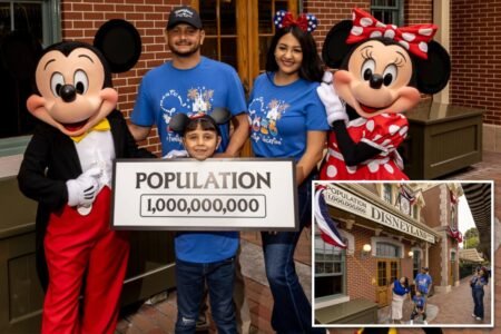 Arizona boy named Disneyland’s one billionth guest on his 8th birthday in memorable ceremony