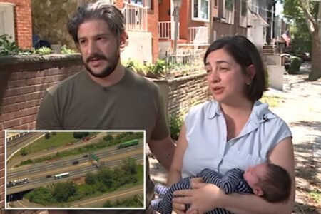Mom delivers ‘healthy’ baby on NJ turnpike, uses phone charger to clamp umbilical cord Mom delivers ‘healthy’ baby on NJ turnpike, uses phone charger to clamp umbilical cord