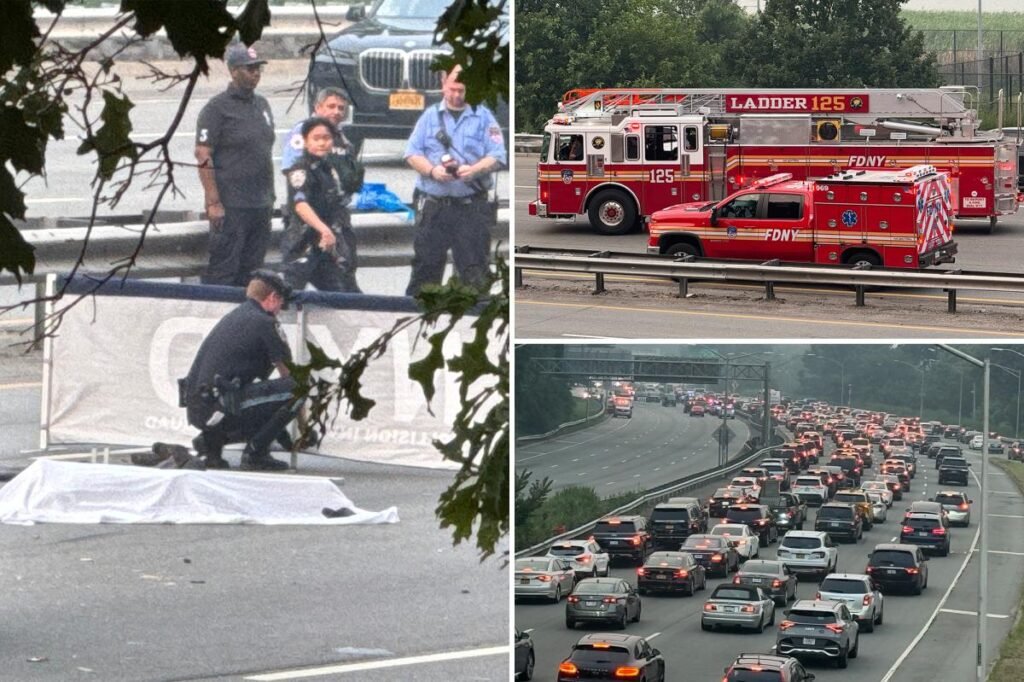 Man, woman hurled from out-of-control motorcycle that hit 4 other vehicles during NYC evening rush Man, woman hurled from out-of-control motorcycle that hit 4 other vehicles during NYC evening rush