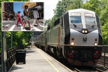 NJ Transit commutes thrown into chaos as extreme heat causes delays, cancellations