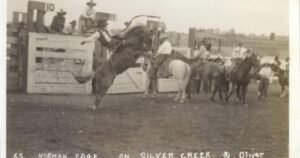 The stampede Edge: Father, son compete at the Calgary Stampede 100 years apart The stampede Edge: Father, son compete at the Calgary Stampede 100 years apart