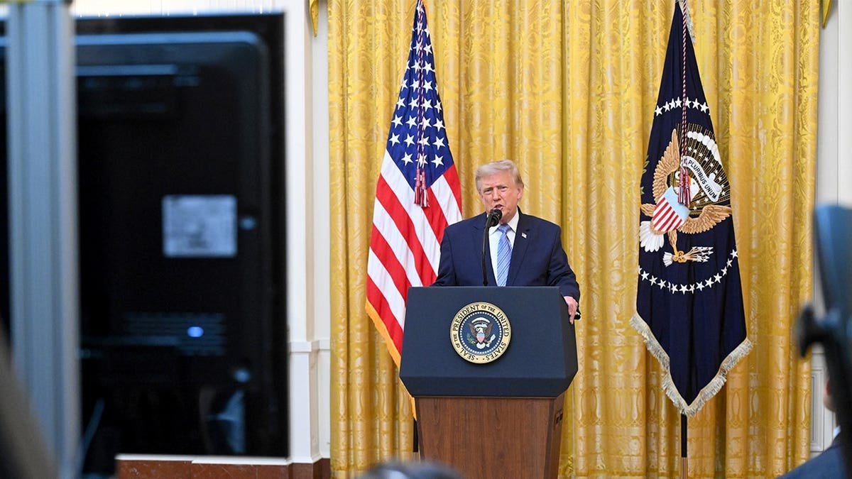 Donald Trump gives primetime address on election security