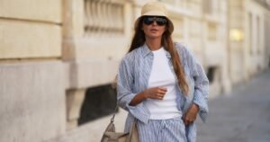 Polka Dots Are Out — All the ‘It Girls’ Are Wearing This Chic, Coastal-Inspired Print Instead