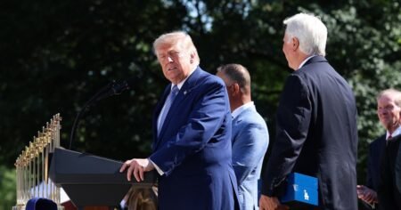All of the Wildest and Weirdest Moments From the Los Angeles Dodgers’ Trip to the White House All of the Wildest and Weirdest Moments From the Los Angeles Dodgers’ Trip to the White House