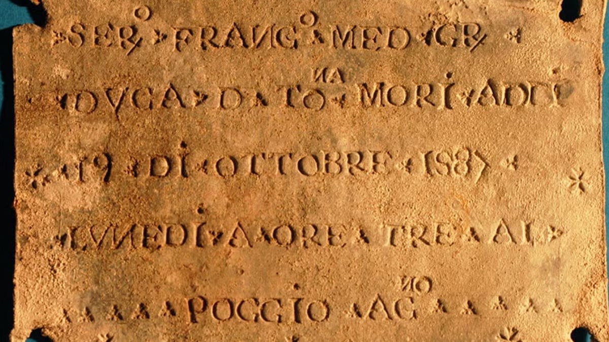Grave of Francesco I de' Medici