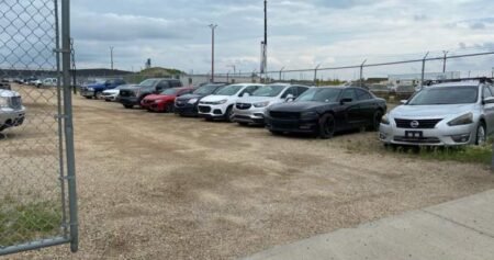 Edmonton police impound lot expanded with approximately 150 spaces added Edmonton police impound lot expanded with approximately 150 spaces added