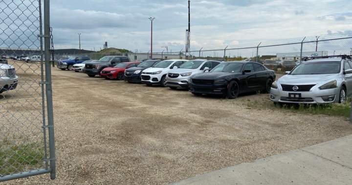 Edmonton police impound lot expanded with approximately 150 spaces added Edmonton police impound lot expanded with approximately 150 spaces added