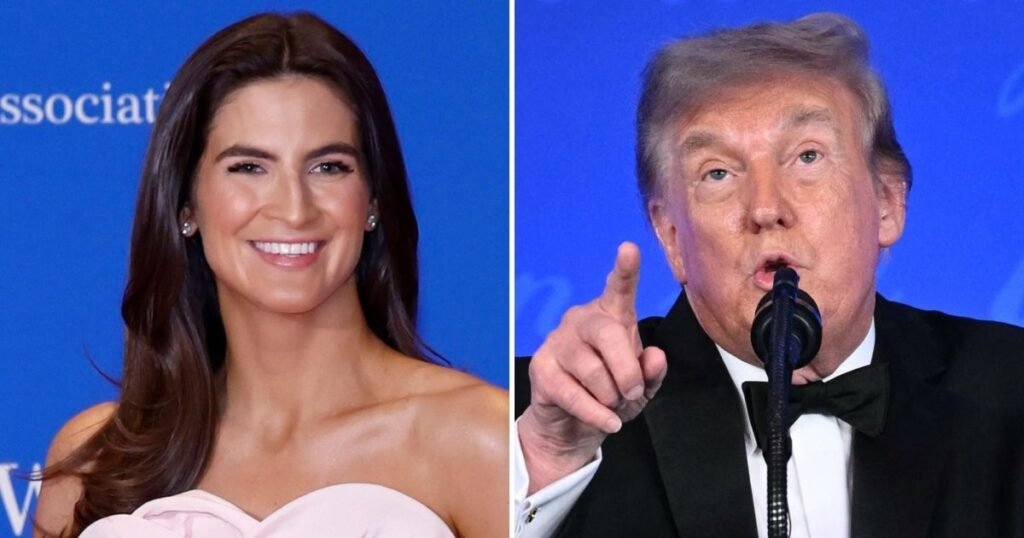 CNN’s Kaitlan Collins Seemingly Responds to Donald Trump Comparing Her to Trans Actress at WHCD CNN’s Kaitlan Collins Seemingly Responds to Donald Trump Comparing Her to Trans Actress at WHCD