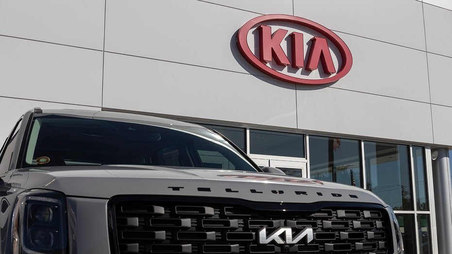 Kia Telluride at a dealership