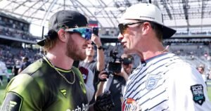 Logan Paul Claims He’s ‘Suing’ Tom Brady Over Slap at 2026 Fanatics Fest: ‘Mad Bc I Smoked Him In’ Logan Paul Claims He’s ‘Suing’ Tom Brady Over Slap at 2026 Fanatics Fest: ‘Mad Bc I Smoked Him In’