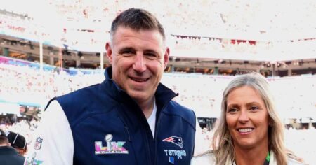 Mike Vrabel and Wife Jen Make 1st Public Appearance Since Russini Scandal at Swift, Kelce Wedding