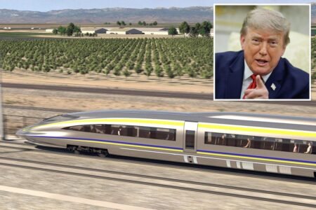 California high-speed rail seeks federal funds despite Trump pulling back B