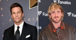 Tom Brady Slaps Logan Paul in Front of NBA Star Karl-Anthony Towns in Viral Video Amid Feud Rumors Tom Brady Slaps Logan Paul in Front of NBA Star Karl-Anthony Towns in Viral Video Amid Feud Rumors