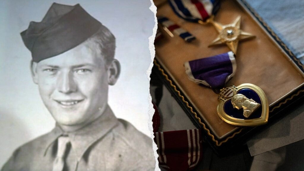 99-year-old WWII veteran awarded Purple Heart after waiting more than 80 years 99-year-old WWII veteran awarded Purple Heart after waiting more than 80 years