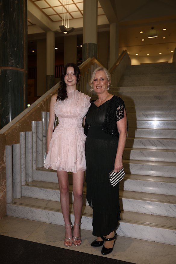 Evie and Katy Gallagher.