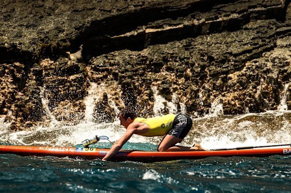 Charlie Verco, a world champion paddleboarder, won the Moloka’i 2 O’ahu World Championships.  