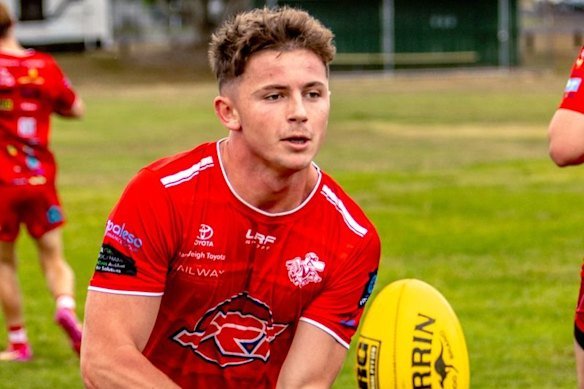 Tyler Calleja is a player for Australian rules club Yeppoon Swans.