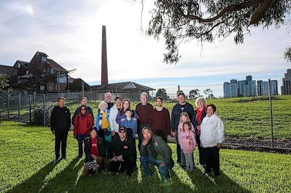 Residents living near the Box Hill Brickworks site want the area to have more passive open space