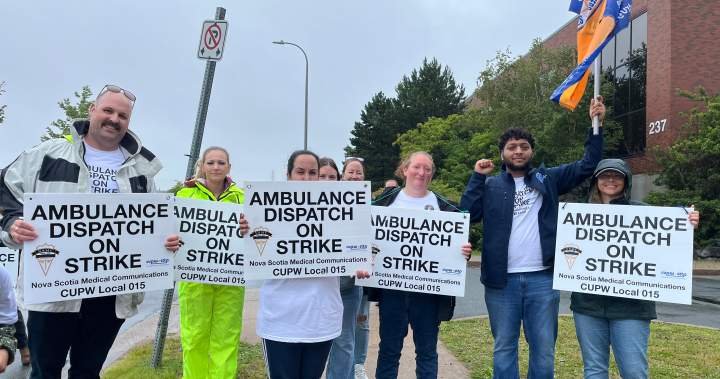 Nova Scotia 911 dispatchers strike over wages and staffing concerns Nova Scotia 911 dispatchers strike over wages and staffing concerns
