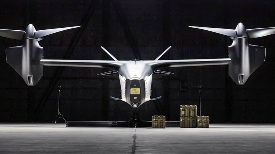 Anduril and Archer today unveiled a jointly-developed series hybrid-electric VTOL aircraft.