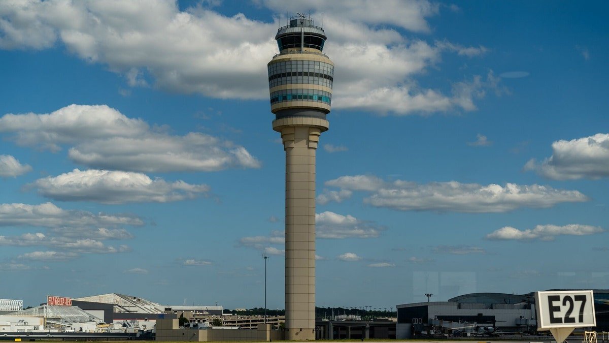 The Air Traffic Control Tower at Hartsfield-Jackson Atlanta airport